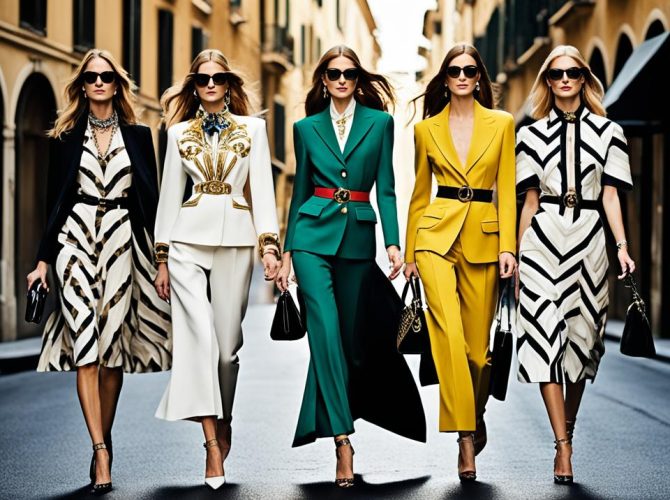 L'Italia: Terra di Eccellenza nella Moda come Gucci, Prada e Versace