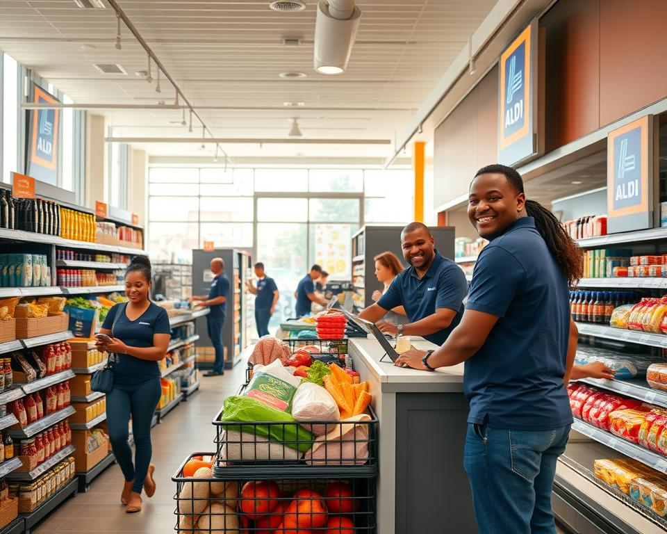 ambiente di lavoro Aldi